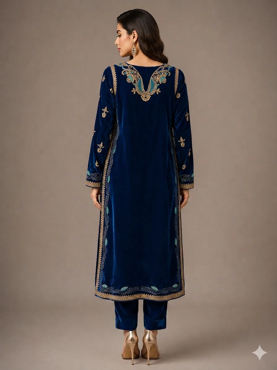 Blue. Velvet TW0925