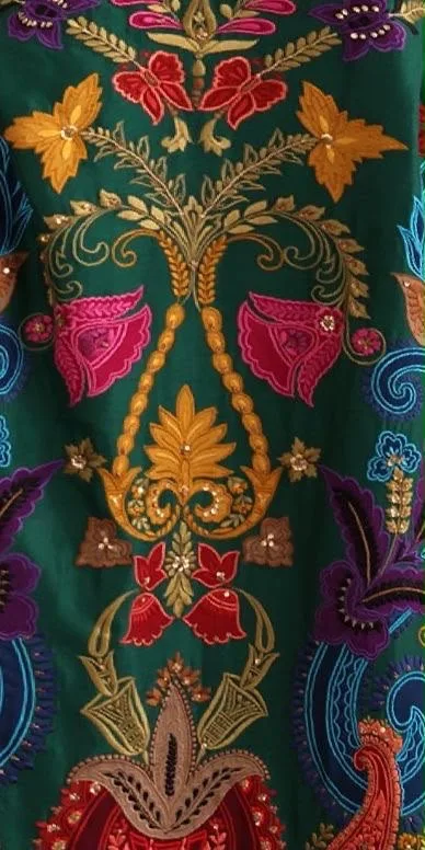 Long Rainbow Kaftan