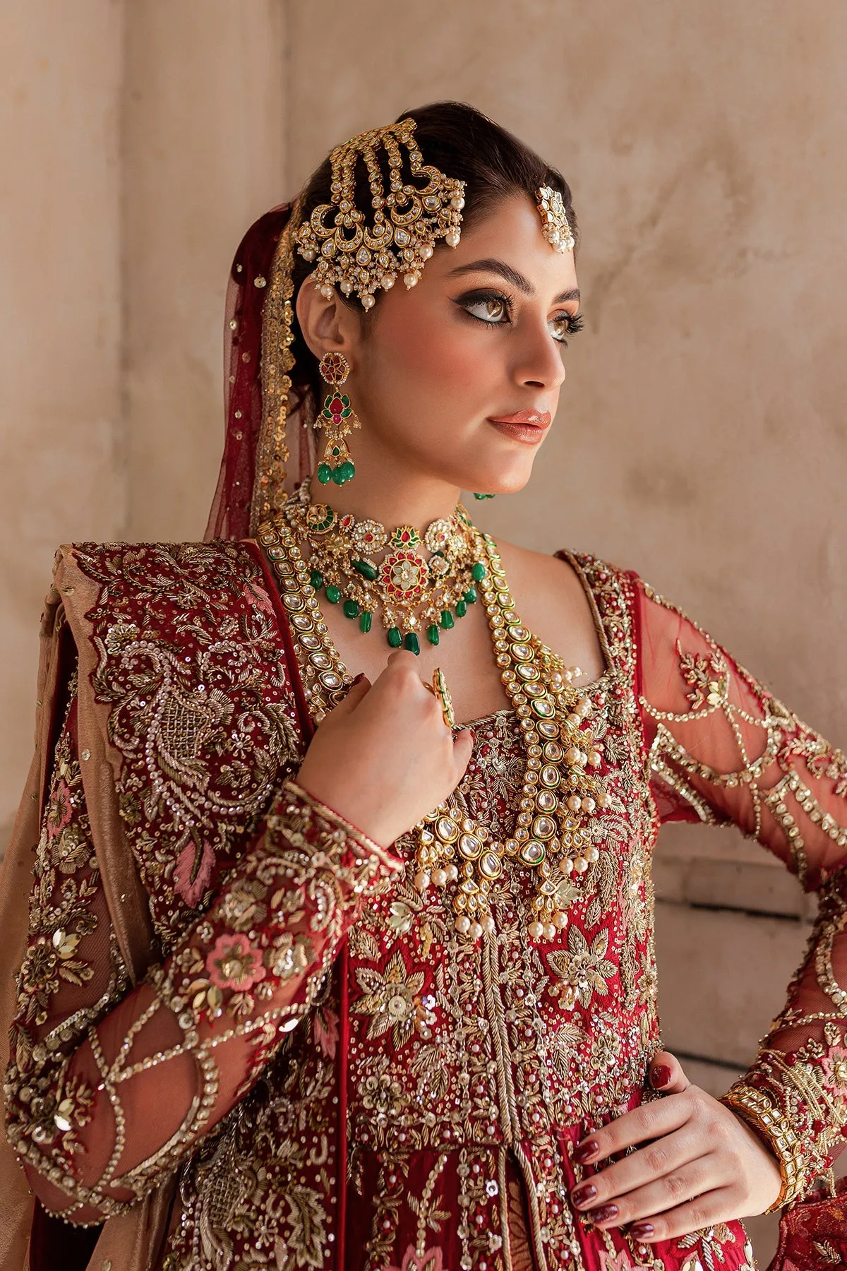 Gown Long Tail Lehenga 4