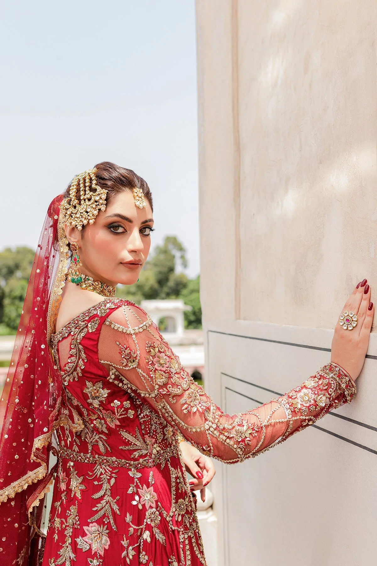 Gown Long Tail Lehenga 5