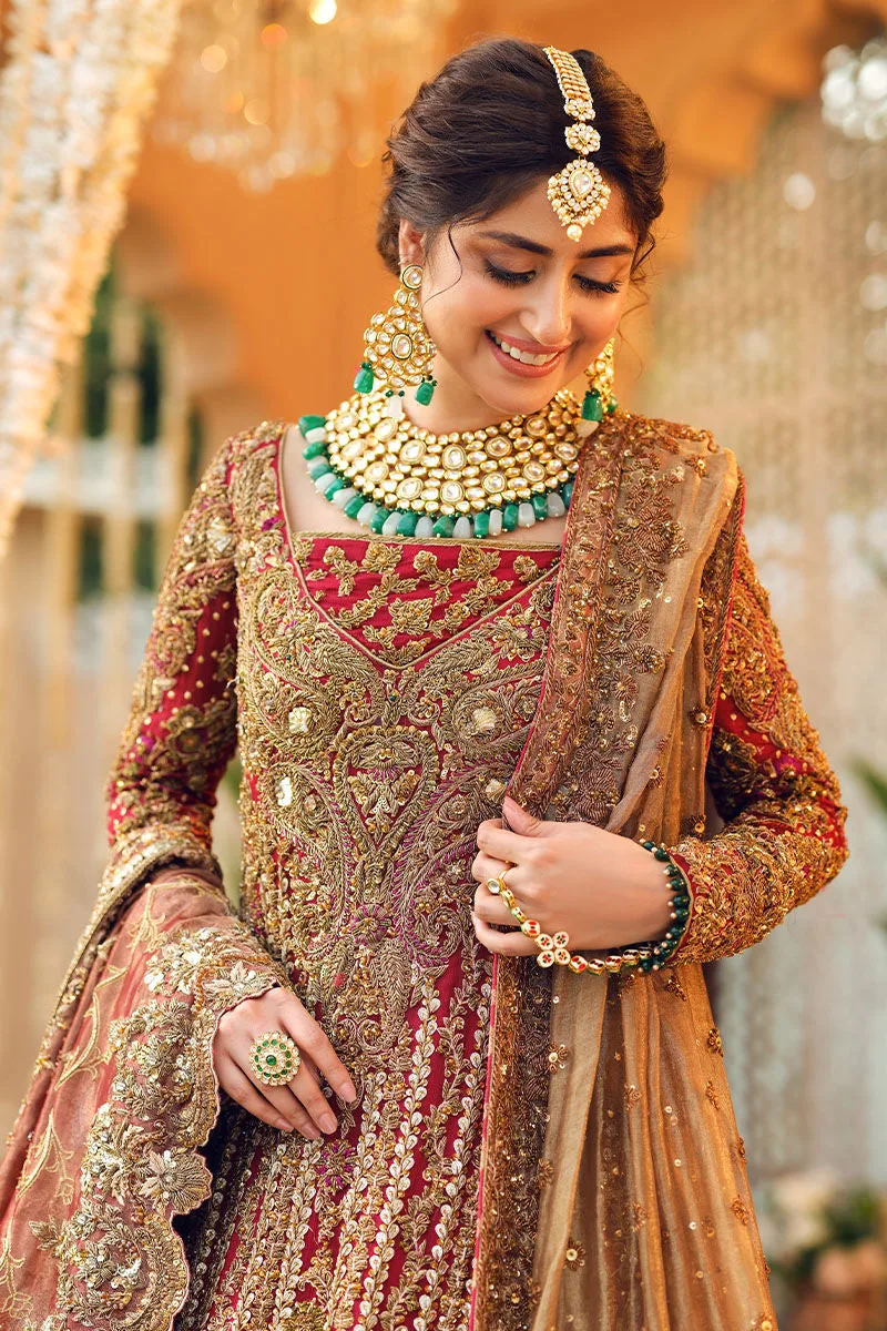 Red Kameez & Lehenga 2