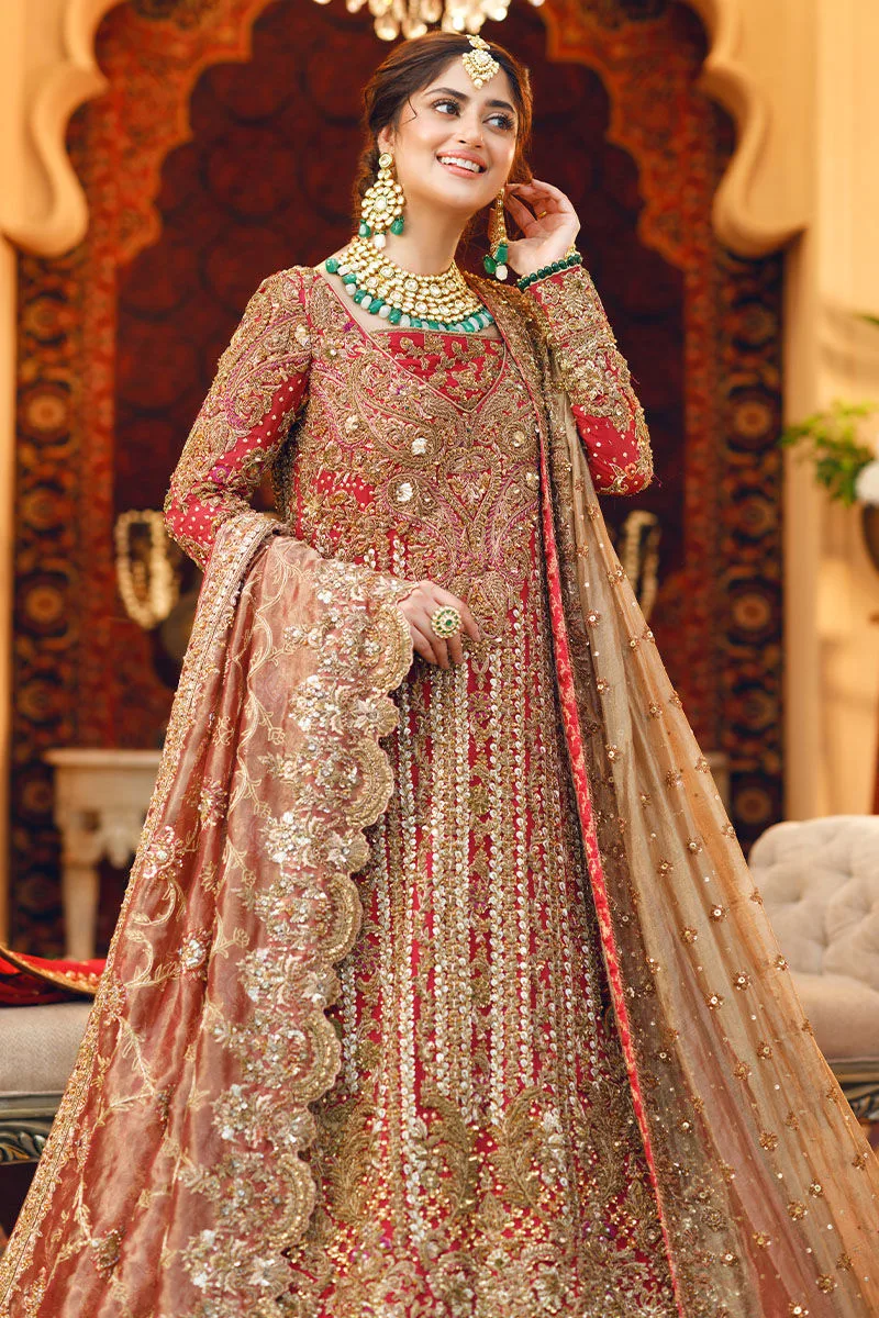 Red Kameez & Lehenga 3
