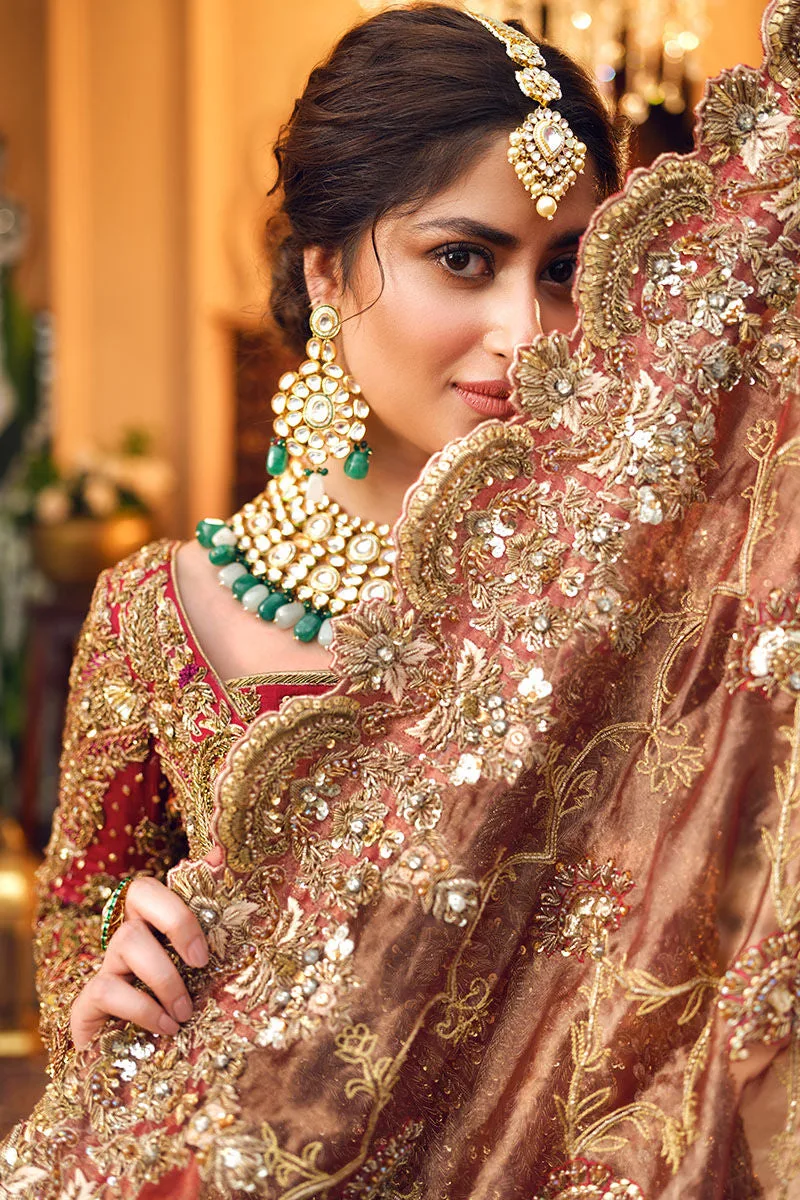 Red Kameez & Lehenga 4