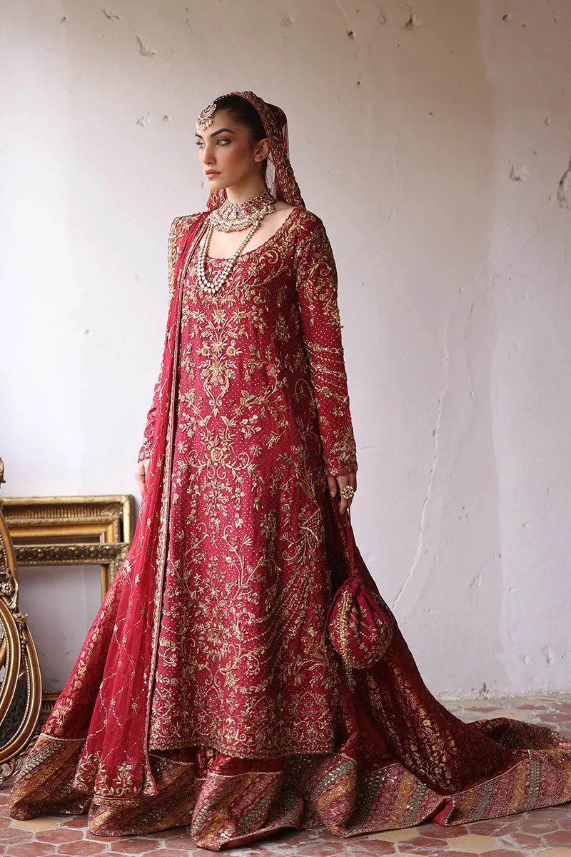 Pakistani Bridal Dress in Kameez Lehenga Dupatta Style 2