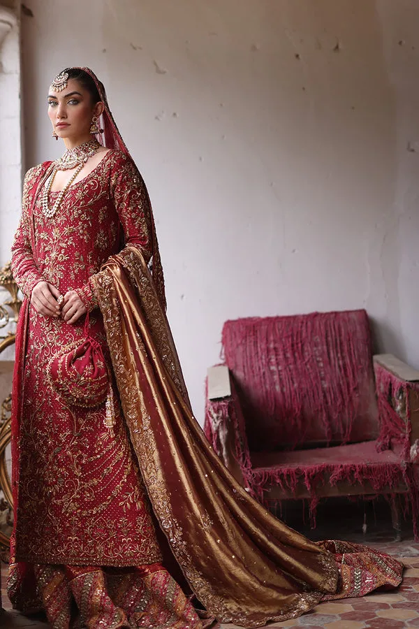 Pakistani Bridal Dress in Kameez Lehenga Dupatta Style 3