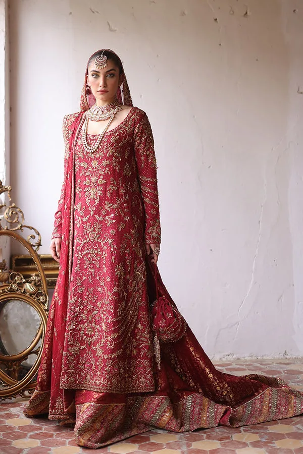 Pakistani Bridal Dress in Kameez Lehenga Dupatta Style 6