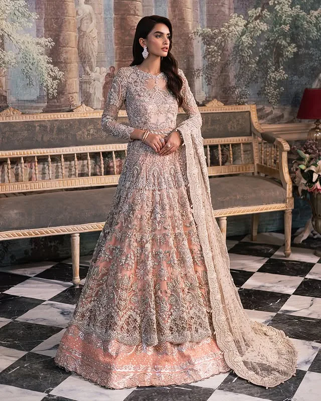 Pakistani Wedding Dress in Bridal Gown Lehenga Style 2