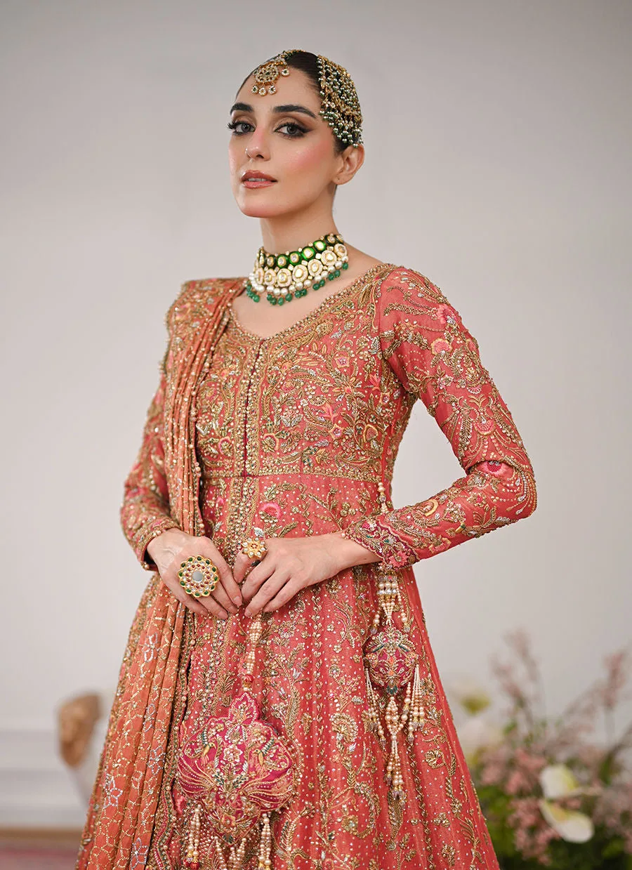 Luxury Pakistani Bridal Dress Farshi Lehenga Kameez Dupatta 2