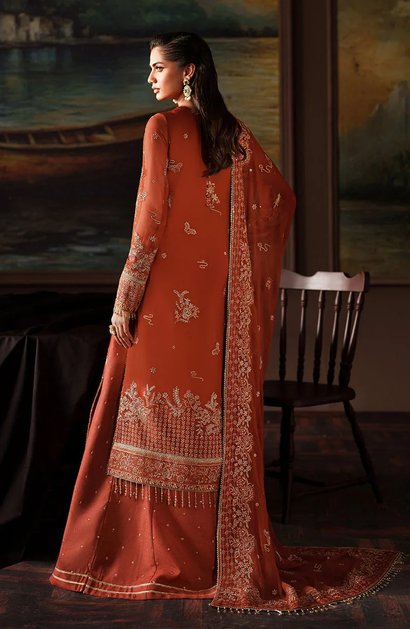 Elegant Chiffon Pakistani Designer Dress 2