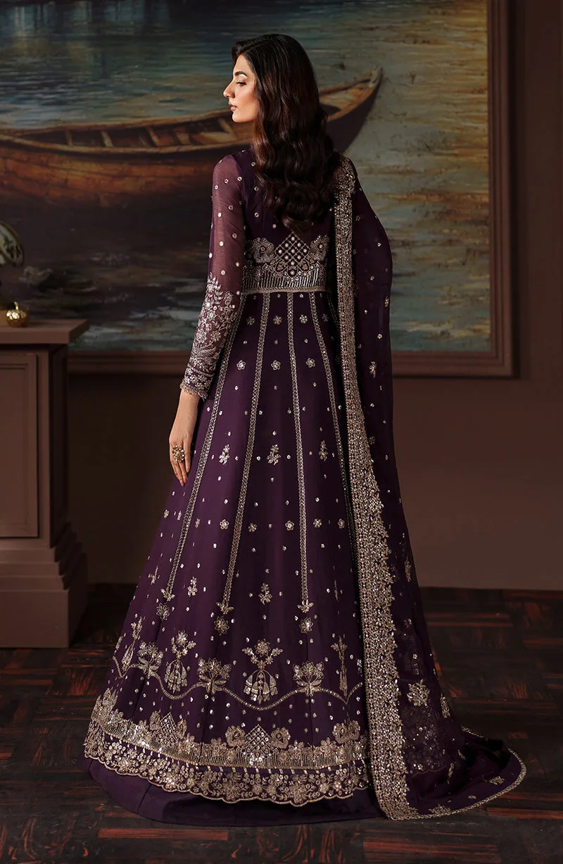 Elegant Embroidered Chiffon Pakistani Party Dress 2