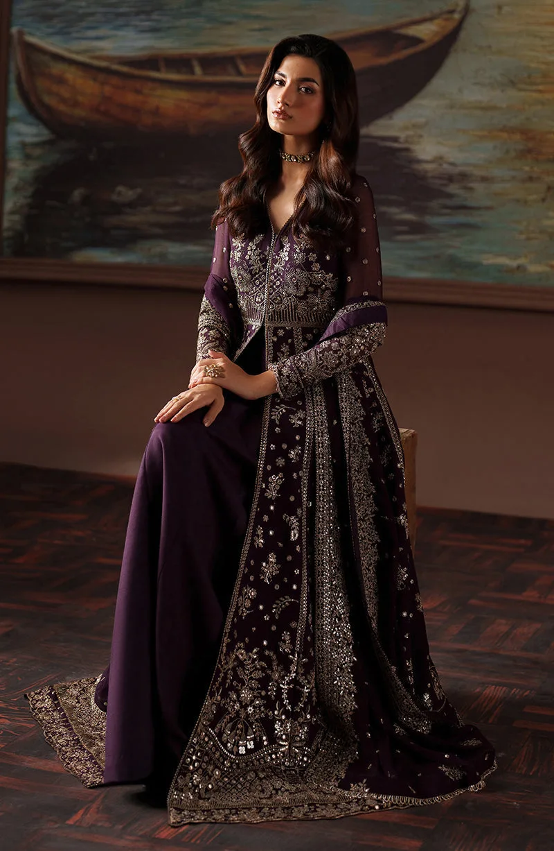 Elegant Embroidered Chiffon Pakistani Party Dress 3