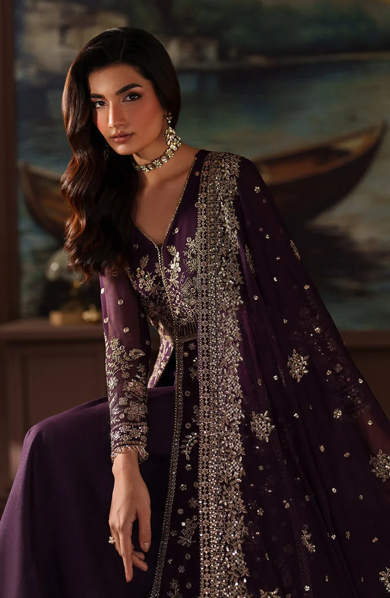 Elegant Embroidered Chiffon Pakistani Party Dress 5