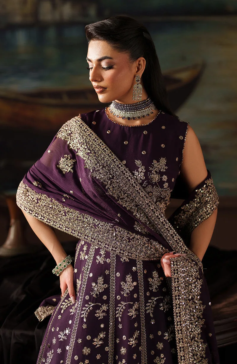Elegant Embroidered Chiffon Pakistani Party Dress 9