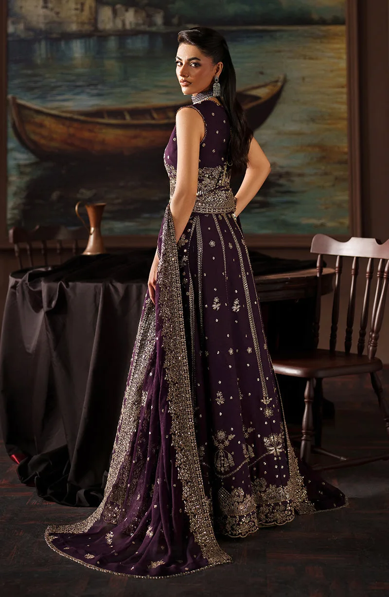 Elegant Embroidered Chiffon Pakistani Party Dress 10