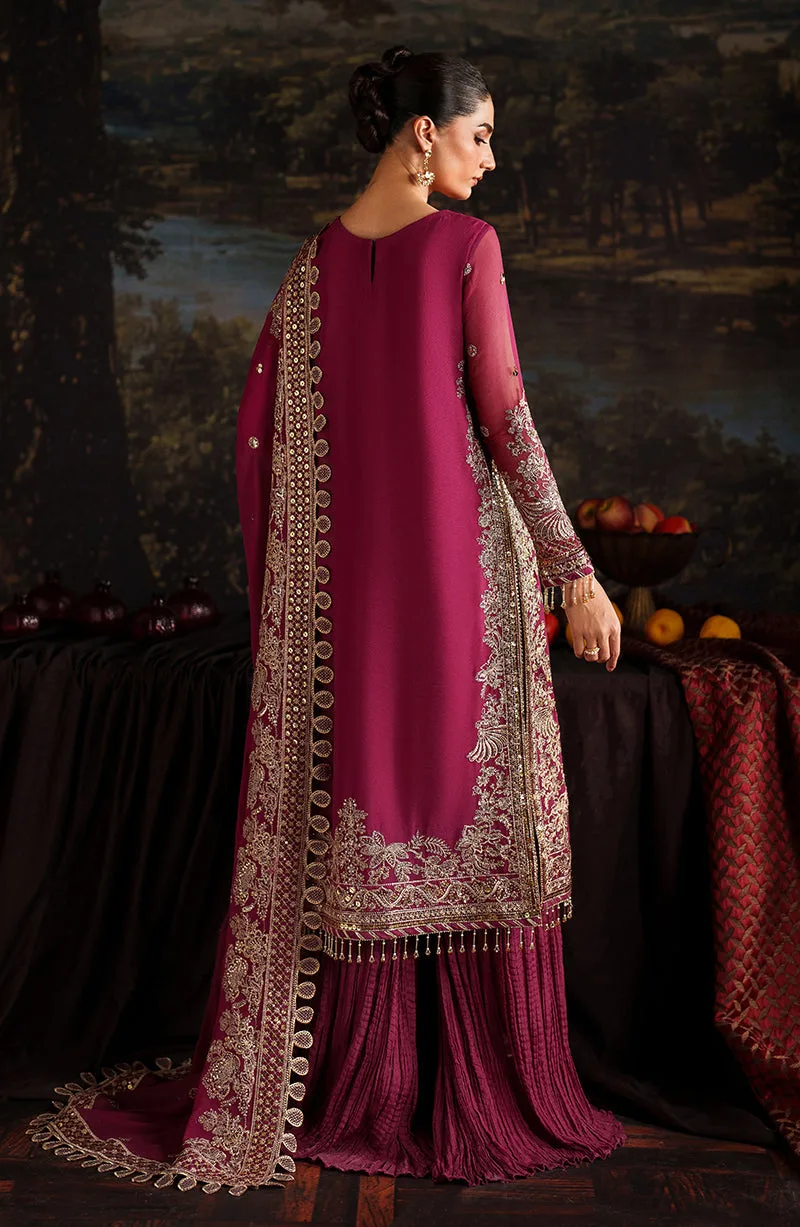 Elegant Sequins Embroidered Chiffon Pakistani Party Dress 2
