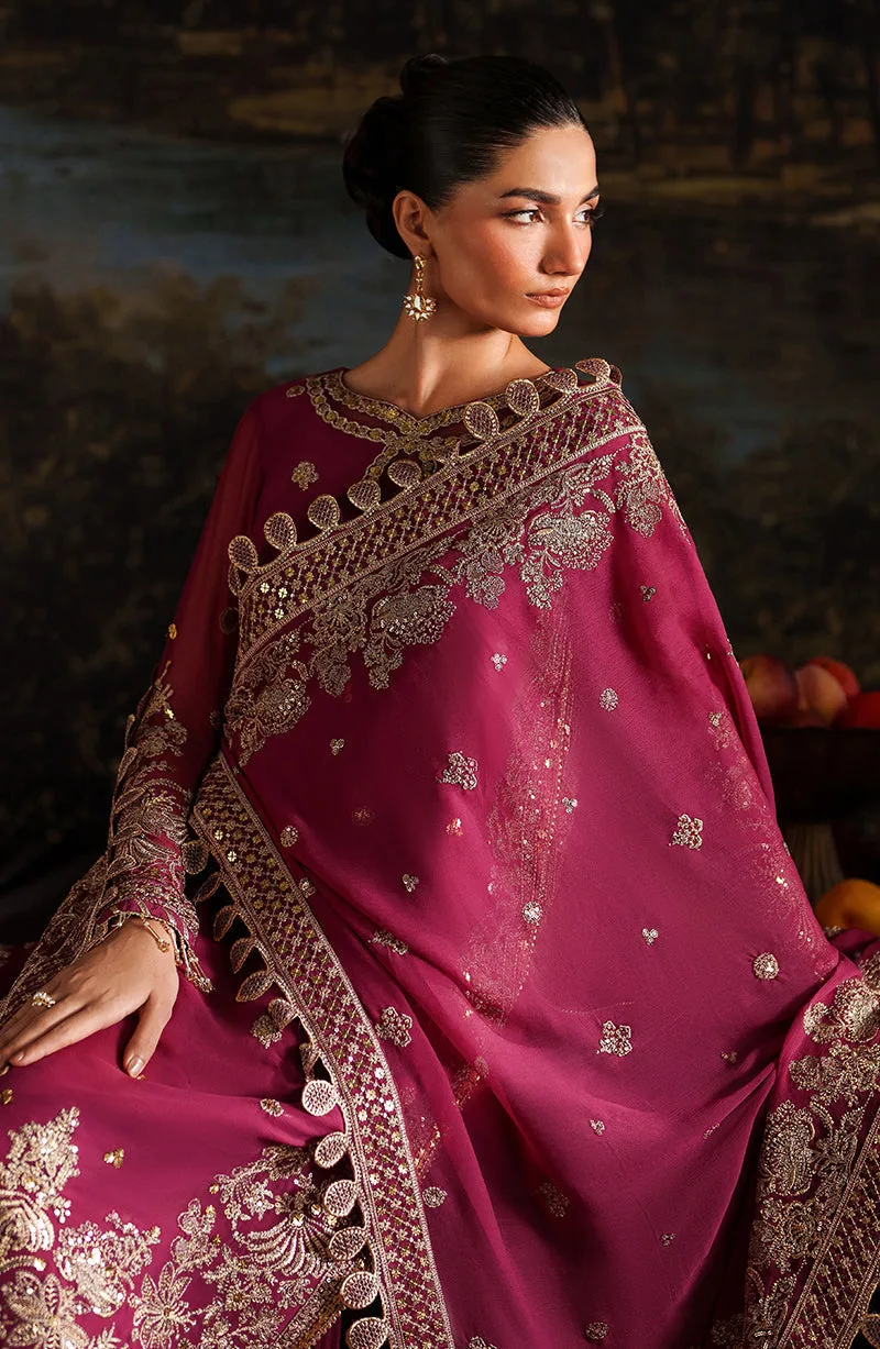 Elegant Sequins Embroidered Chiffon Pakistani Party Dress 4