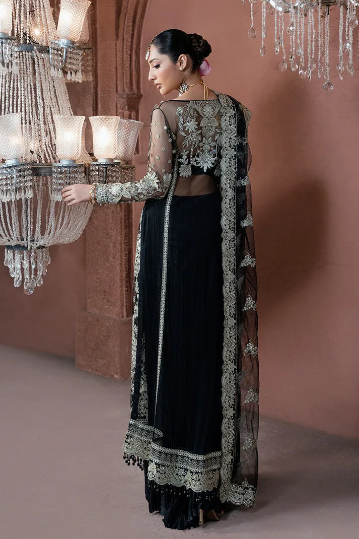 Embroidered Pakistani Bridal Dress with Raw Silk Trouser 2