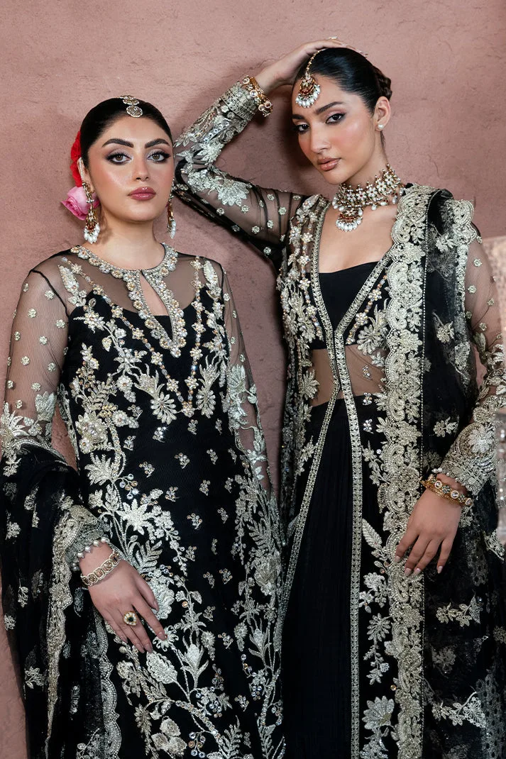 Embroidered Pakistani Bridal Dress with Raw Silk Trouser 3