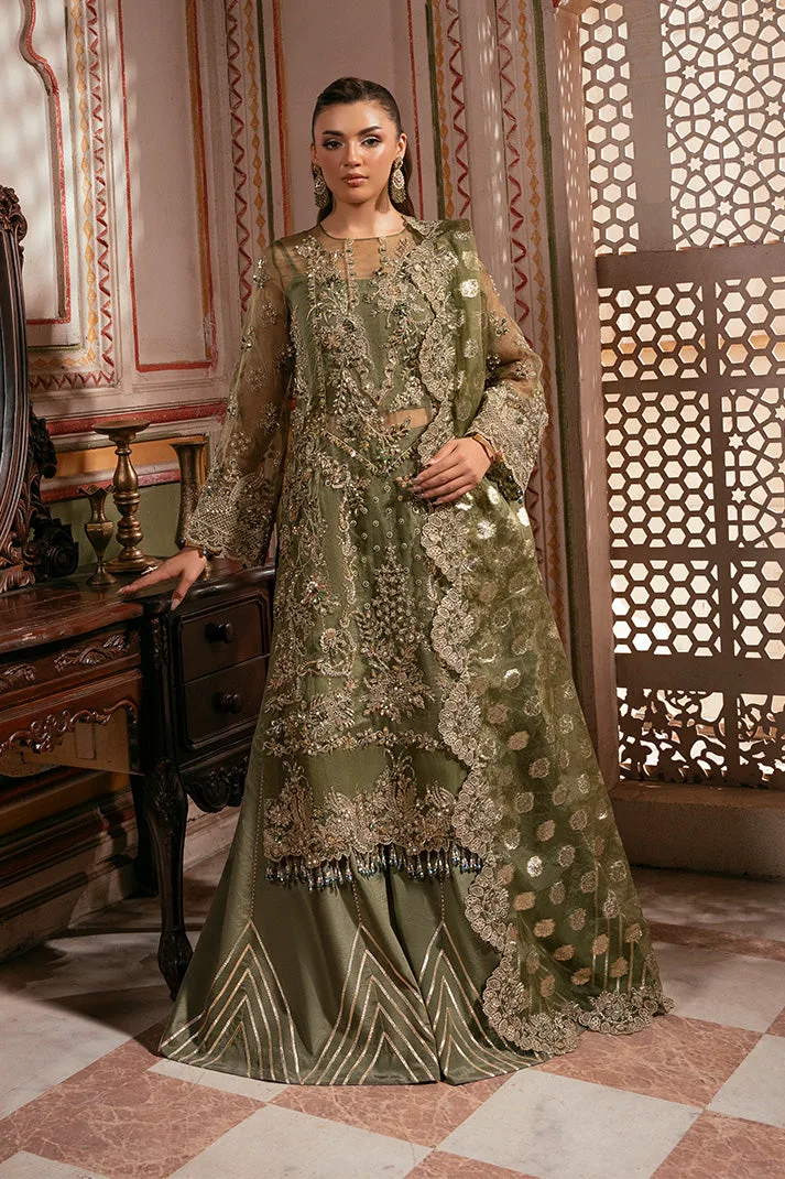 Pakistani Bridal Dress with Handmade Embellishment
