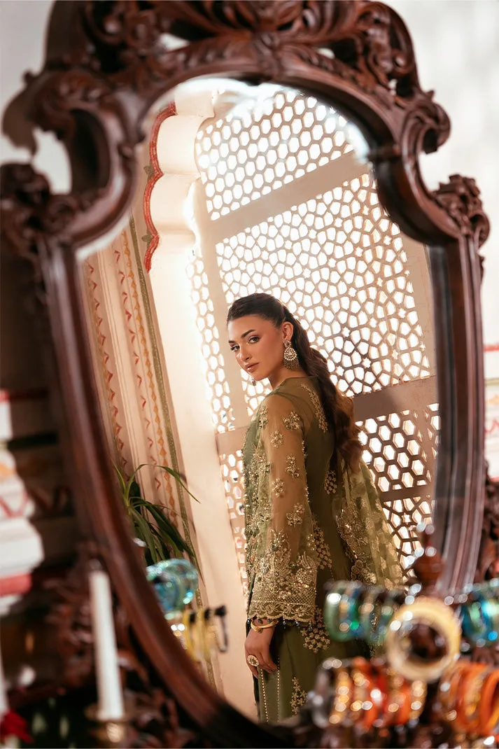 Pakistani Bridal Dress with Handmade Embellishment 4