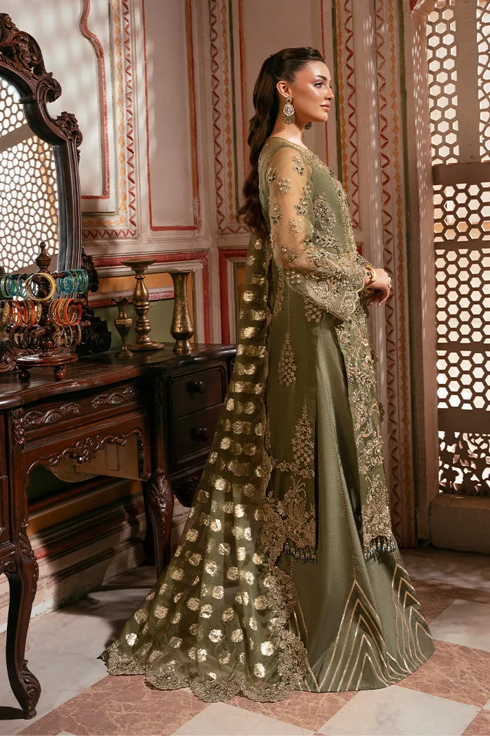 Pakistani Bridal Dress with Handmade Embellishment 7
